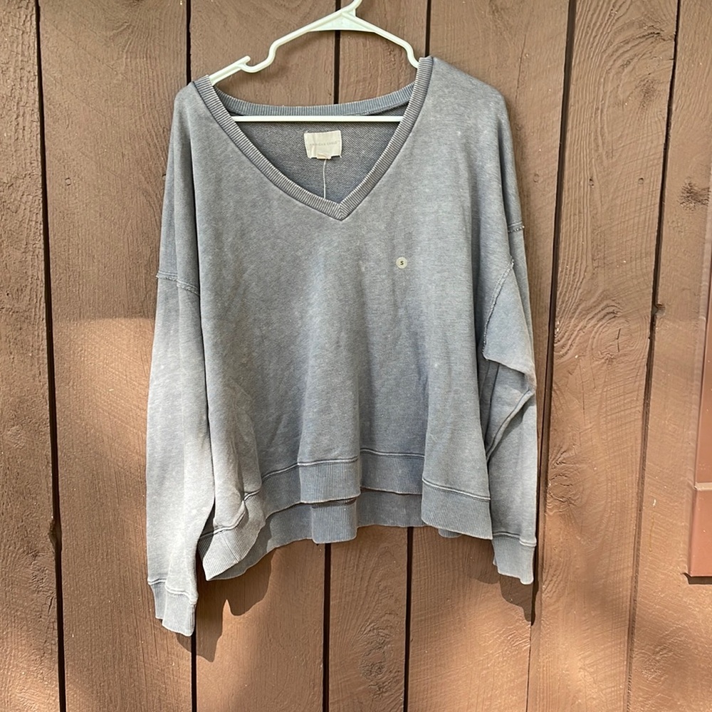American eagle drop shoulder sweatshirt NWT